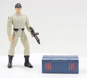 Star Wars POTF Imperial Scanning Crew with Crate & Gun 1997 Power of the Force - Picture 1 of 12