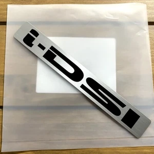 HONDA FIT Engine Cover i-DSI Silver Emblem/Ornament/Name/Decal/Mark/Sticker - Picture 1 of 2