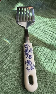 TEMPTATIONS Purple Lace Silicone Slotted Spatula NWOT - Picture 1 of 8