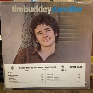 TIM BUCKLEY STARSAILOR~1970 STRAIGHT WHITE LBL PROMO LP~ACID WASHED FOLK PSYCH - Picture 1 of 16