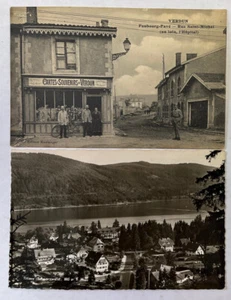 2 postales francesas 1958 1945 pasadas por censores militares - Imagen 1 de 6