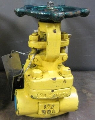 XANIK ½” 800 SOCKET WELD A105 GATE VALVE, GH08T-U - Image 1 of 2