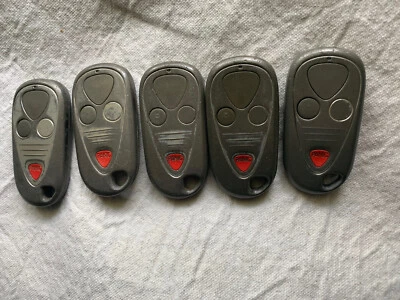 ACURA TL CL RL MDX KEY FOB REMOTES TRANSMITTERS MIXED LOT  3 Buttons - Image 1 of 4