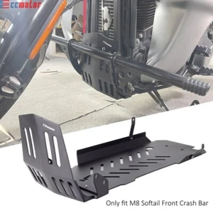 Skid Plate Belly Pan For Harley Street Bob FXBB FXST Low Rider FXLRST 2018-2024 - Picture 1 of 12