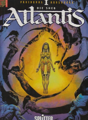 Atlantis copertina rigida fumetto n.1 - 4 a scelta splitter/edizioni cult