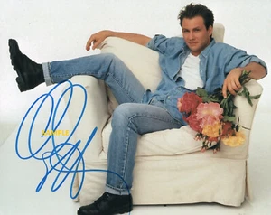 CHRISTIAN SLATER FOTO RISTAMPA 8X10 FIRMATA AUTOGRAFATA UOMO NATALE REGALO GROTTA - Foto 1 di 1