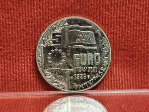 Israel 5 Euro 1996 Copper-nickel Mint State 15 Grams - Picture 1 of 2