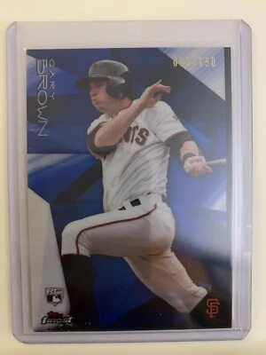 2015 Topps Finest Blue Refractor #85 Gary Brown RC #63/150 - Image 1 of 2