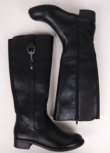 LifeStride Simply Comfort Sikora Reitstiefel 6 schwarz Seitenreißverschluss Stretch - Bild 1 von 11