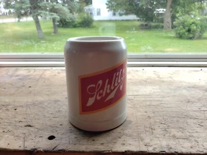 Antique Vintage Schlitz Ceramic Beer Mug - Picture 1 of 5