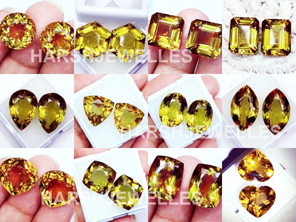 Color Changing Zultanite 10 to 12 Ct Certified Pair Loose Gemstone ~ Free Gift - Image 1 of 1