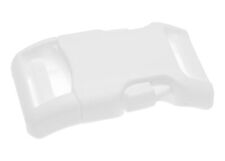 10 - 5/8 Inch White YKK Contoured Side Release Plastic Buckle