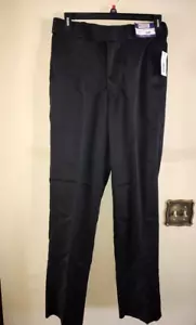 New with tag Men National Patrol 3000E BLK Unhemmed Black Polyester Pants Sz 34R - Picture 1 of 18