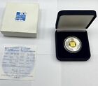 2002 George Fischer Medal 200 Yr 5g 14K Gold &amp; 31g .900 Silver W/ OG Box &amp; COA