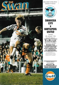SWANSEA v HARTLEPOOL UNITED 1993/94 DIVISION 2 - Picture 1 of 1