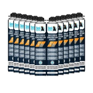 Seal Spray Sub-Floor and Construction Polyurethane Adhesive(72 Cases / 864 Cans) - Picture 1 of 1
