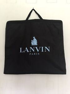 Lanvin Paris housse vêtements couleur Noir
