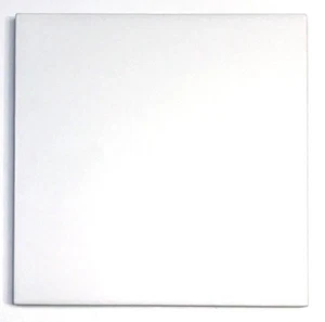 Pared de piso de baldosas de porcelana blanca mate Café De Paris 8 x 8 (se vende por pieza) - Imagen 1 de 6