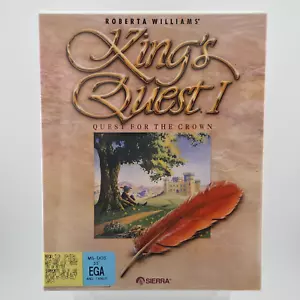 King's Quest I: Quest for the Crown, 1990, Big Box, New & Sealed - Picture 1 of 12