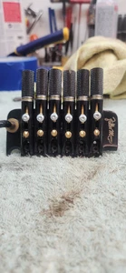 Falbo Design Pre-Apollo Locking Tremolo Headless Electric Guitar Black Demo - Picture 1 of 4