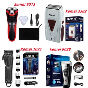 Men's Razor Rotary Waterproof Electric Shaver Pop-Up Trimmer Wet Dry Cordless - Picture 1 of 55