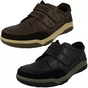 Herren Hush Puppies Haken & Schlaufe Schuhe Fabian Doppelriemen - Bild 1 von 19