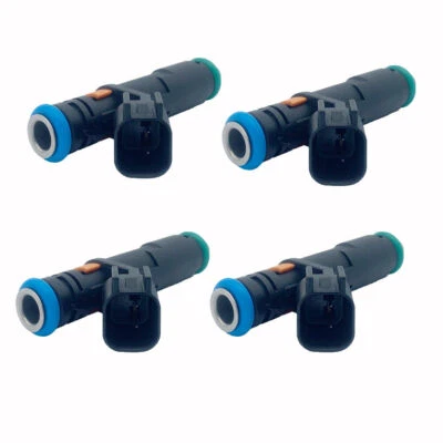 Set 4pcs Fuel Injectors 04593986AB for Jeep Cherokee Compass Renegade Chrysler Foto 1 de 4