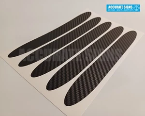 Cuadro de bicicleta de montaña Película de protección Piedra Protector Pegatinas BMX Estilo Fibra de Carbono - Imagen 1 de 2