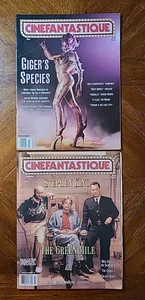 Cinefantastique Mag, Lot of 2. Vol 30 #1, HR GIGER Species. Vol 31 #10 KING - Bild 1 von 3