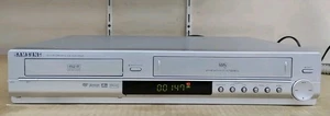 SAMSUNG COMBO LETTORE DVD/VHS 6 TESTINE STEREO CON TELECOMANDO - Foto 1 di 8