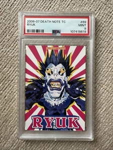 2006 DEATH NOTE TRADING CARDS 69 RYUK PSA 9 - Picture 1 of 2