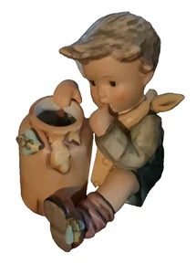 GOEBEL HUMMEL 15 YR MEMBERSHIP EXCLUSIVE 4" "HONEY LOVER" 1955 312 FULL BEE EX. - Picture 1 of 8