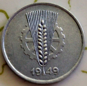 COIN GERRMANY 1PF 1949A UNC 172-151 - Picture 1 of 2