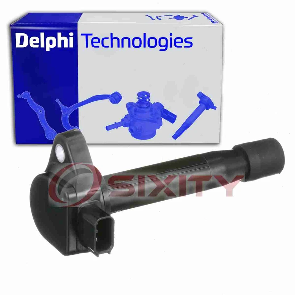 Bobina de encendido Delphi para Honda Civic 2001-2005 1,7 L L4 cable arranque bujía ss Foto 1 de 4