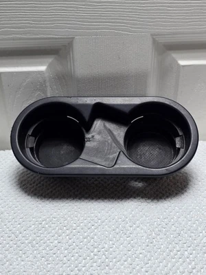 2004-2011 Mitsubishi Endeavor Center Cup Holder Insert OEM Black (Y - Image 1 of 4