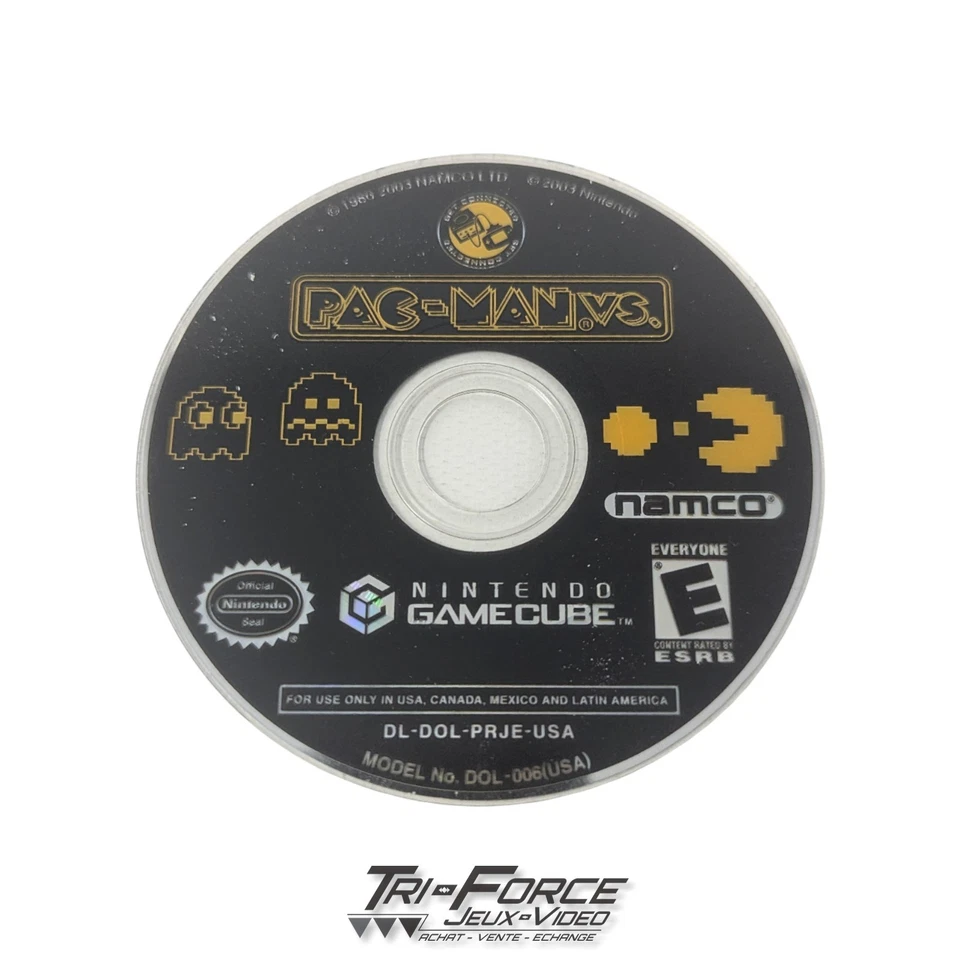Pac-Man VS Nintendo Gamecube GC Disc ONLY tested - Image 1 of 1