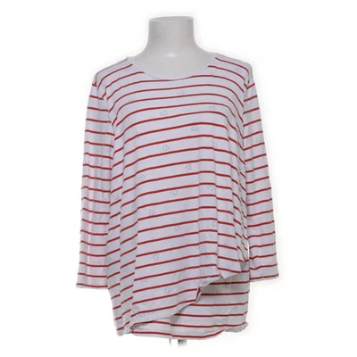 C&A Mama, Umstands T-shirt, Größe: L, Weiß/Rot, Elasthan, Streifen, Damen #Aiv - Bild 1 von 4