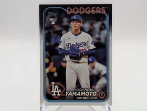 2024 Topps Update Series YOSHINOBU YAMAMOTO #US149 Rookie Debut RC - Picture 1 of 2