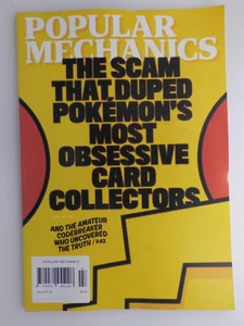 Popular Mechanics magazine July/Aug 2025 Scam that duped Pokemon card collectors - Picture 1 of 1