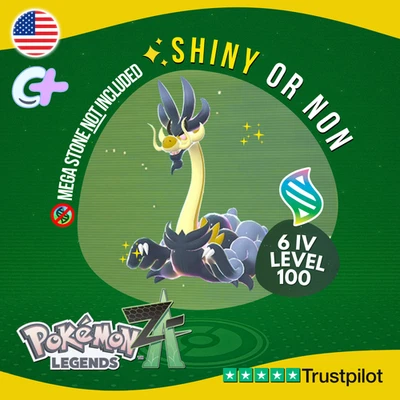 Mega Drampa Shiny or Non ✨ 6 IV Pokémon Legends Z-A Battle Ready ZA Z A - Image 1 of 4
