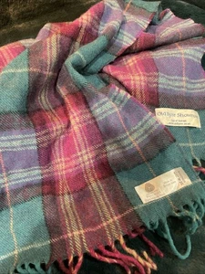 Isle Of Arran Pure Merino Wool Extra Large Scarf - Picture 1 of 7