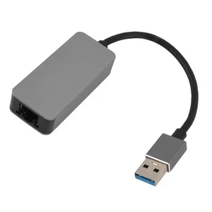 USB To Ethernet Adapter 2.5G 10 100 1000 2500Mbps USB C To RJ45 Gigabit Ethe NEW - Afbeelding 1 van 12
