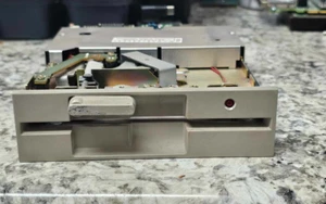 Vintage Clean Retro Fujitsu M2553K83B 5.25" 1.2MB Floppy Disk Drive FDD - Afbeelding 1 van 4