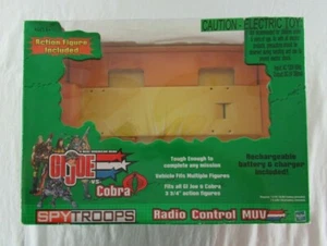 GI Joe Vs. Cobra Radio Control MUV Caja Hasbro 2003 SOLO CAJA Sin Tarjeta de Archivo RARO - Imagen 1 de 6