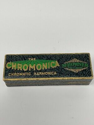 Hohner Chromonica Chromatic Harmonica 260 C With Original Box Vintage
