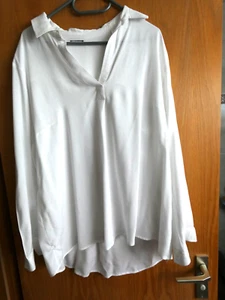 Damen Langarm Bluse Freizeit Blusenhemd weiß 46 neuwertig! - Bild 1 von 1