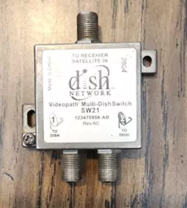 SW21 ORIGINAL DISH NETWORK MULTI-DISH Switch SW-21 LNB 119 110 129 82 91 BELL - Picture 1 of 1