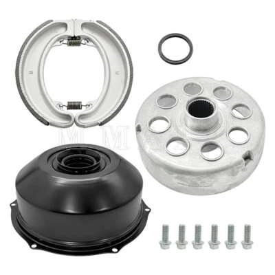 Rear Brake Drum for Honda TRX300FW FourTrax 300 4X4 1988-2000 w/ Brake Shoe Seal - Image 1 of 4
