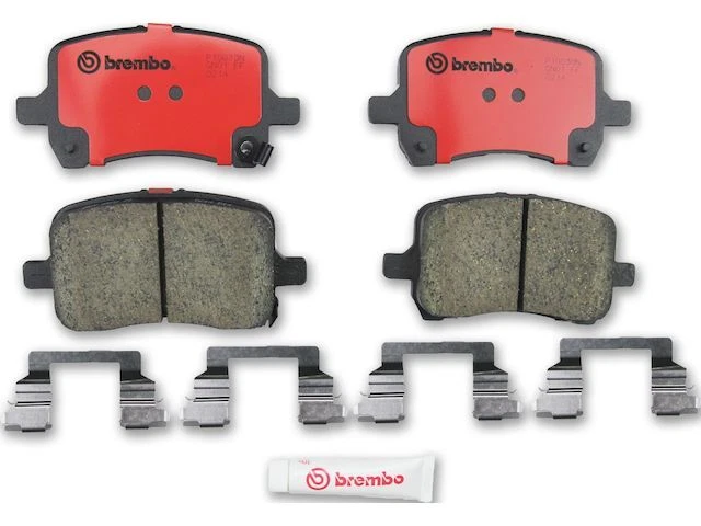 Front Brake Pad Set For 04-11 Saturn Chevy Pontiac Sky Malibu G6 Solstice GQ87W2 - Image 1 of 1