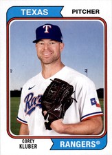 2020 Topps Archives #152 Corey Kluber Texas Rangers